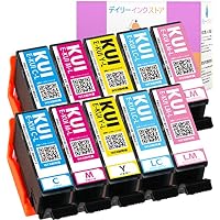 Amazon.co.jp: EPSON エプソン KUI-6CL (BK/C/M/Y/LC/LM)-L クマノミ